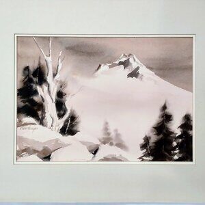 Frances Kemper original watercolor